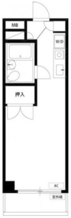 シャトル上水の物件間取画像